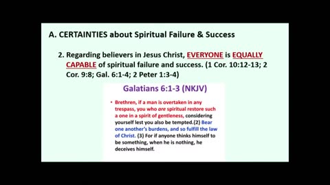 Spiritual Failure: The Backdoor to Success With God