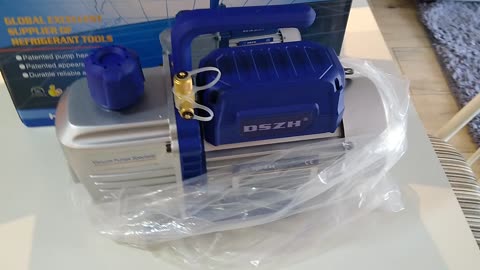 Unboxing DSZH Pump vacuo