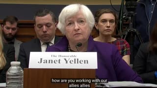 Janet Yellen Gives SHOCKING Answer To Congress When Asked About China