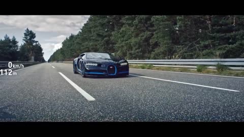 Bughatti chiron world record 400km in 42 seconds