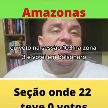 Vários Lugares em que Apareceu ZERO para o Candidato 22
