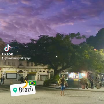 Brazil Rio De Janeiro Sunset