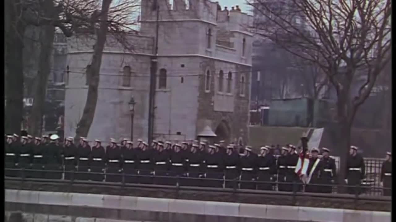 Sir Winston Churchill - Funeral (I Vow To Thee) - The Nation's Farewell