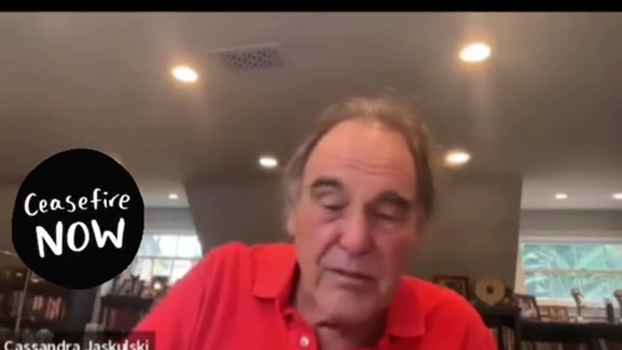 OLIVER STONE-NETANYAHU IS A MAD MAN