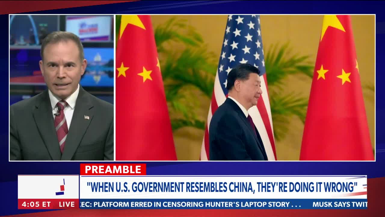 Chris Salcedo: When U.S. government resembles China, they're doing it wrong