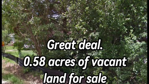 Wholesale Deal. 0.58 acres for sale in Georgia for $7,900