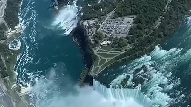 Niagara falls canada Bird Eye view