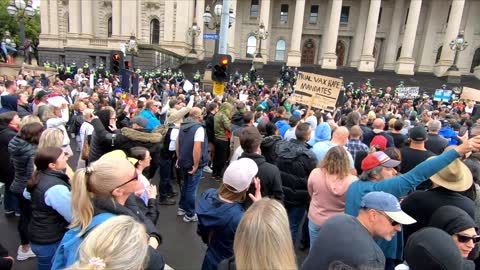 Melbourne Freedom Protest October 30th 2021 | Taking a Stand against Tyranny