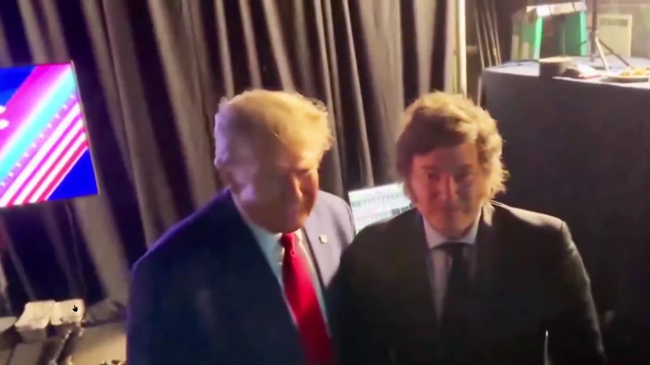 I LOVE MI AMIGO JAVI!!! - Trump with Argentine President at Mar-a-Lago