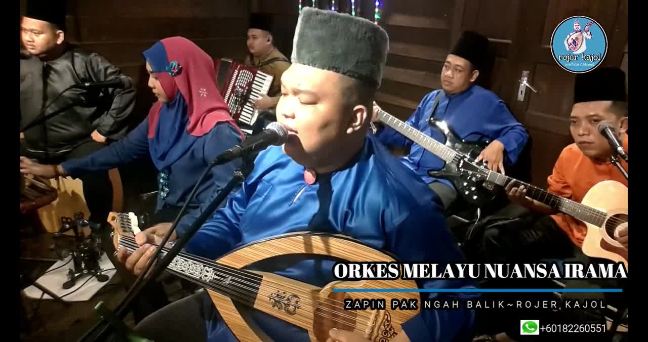 ZAPIN PAK NGAH BALIK cover by ORKES MELAYU ROJER (OM. ROJER) ~ ROJER KAJOL