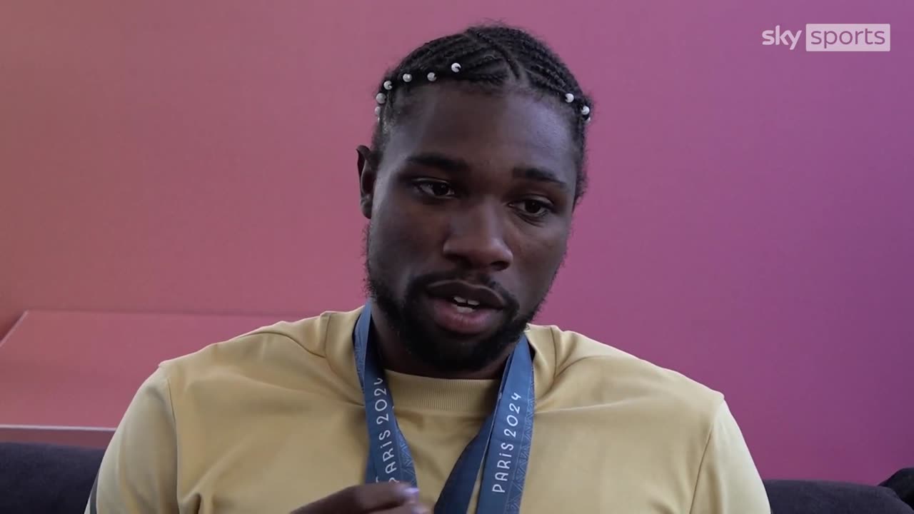 Noah Lyles on battling Covid exhaustion in 200m final after securing bronze medal for Team USA