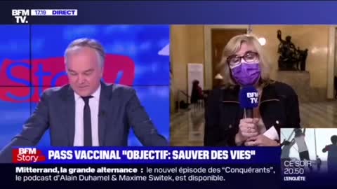 La député verdier accuse les non vaccinés d'être responsable (Covid19 France)