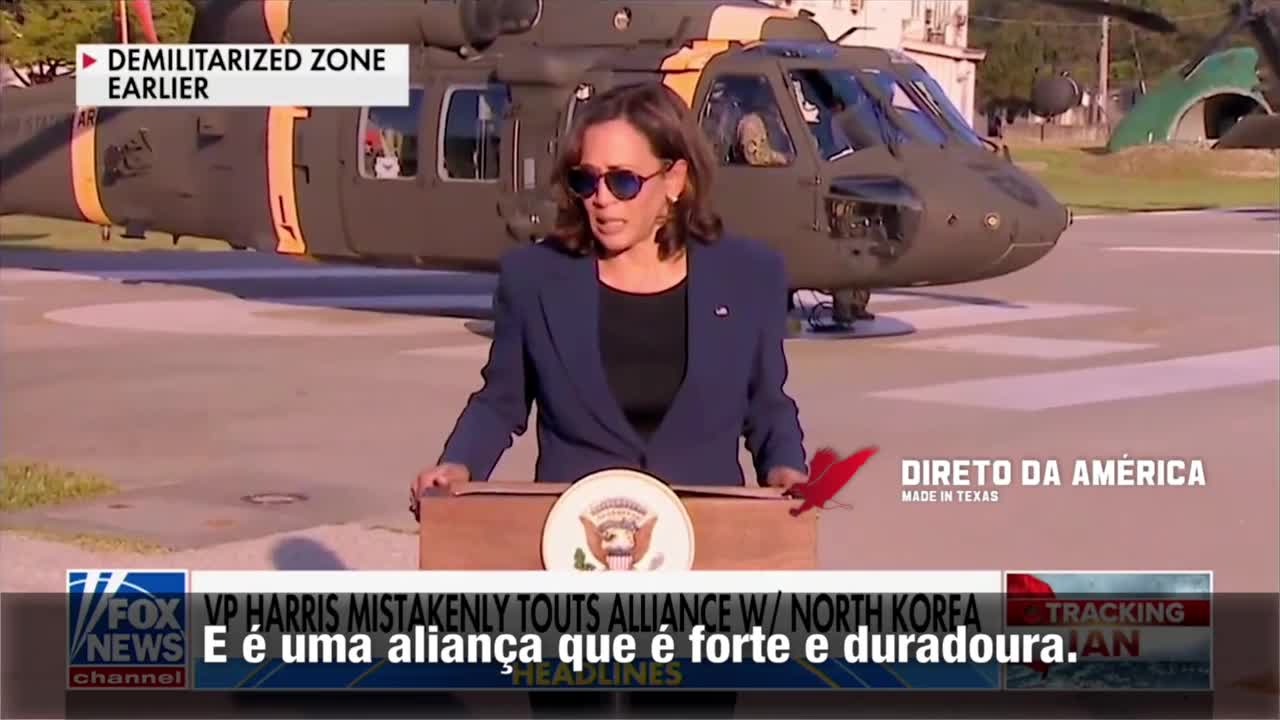 Kamala: Temos Uma Relação Muito Importante com a Coréia do Norte