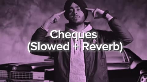 Cheques - Shubh [Slowed + Reverb] LoFi