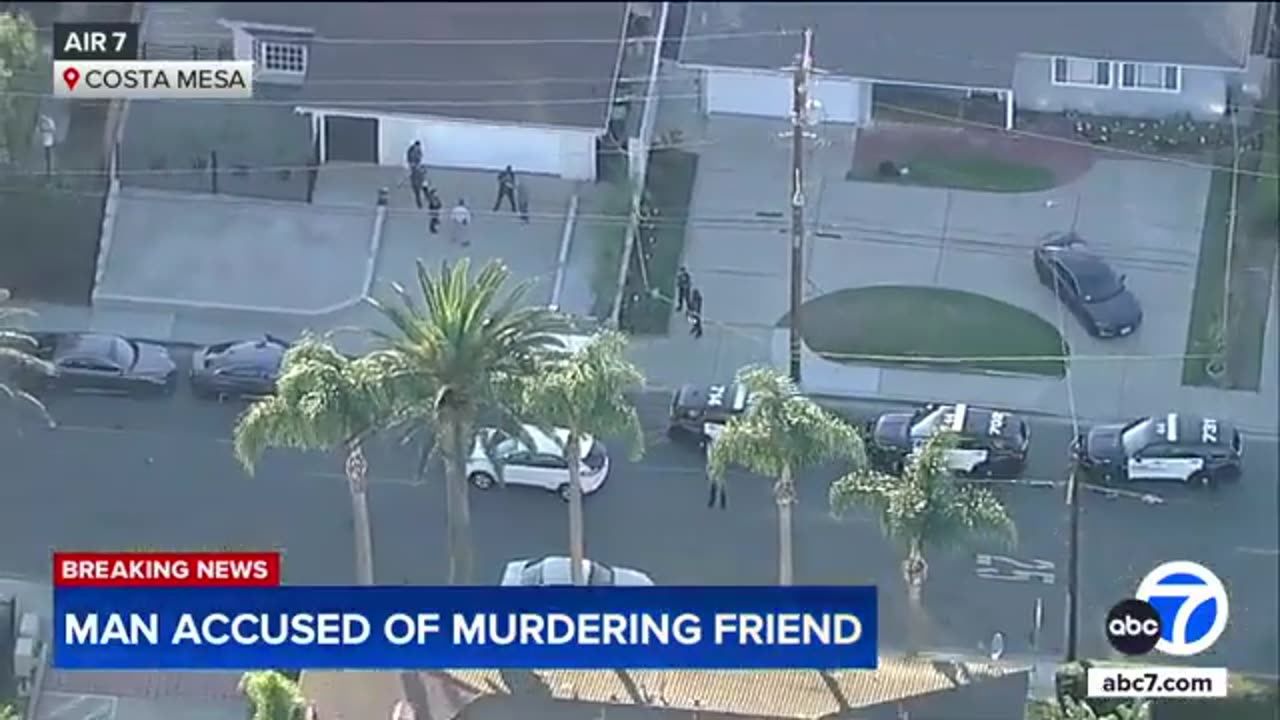 Man arrested in Glendale for allegedly killing woman in Costa Mesa