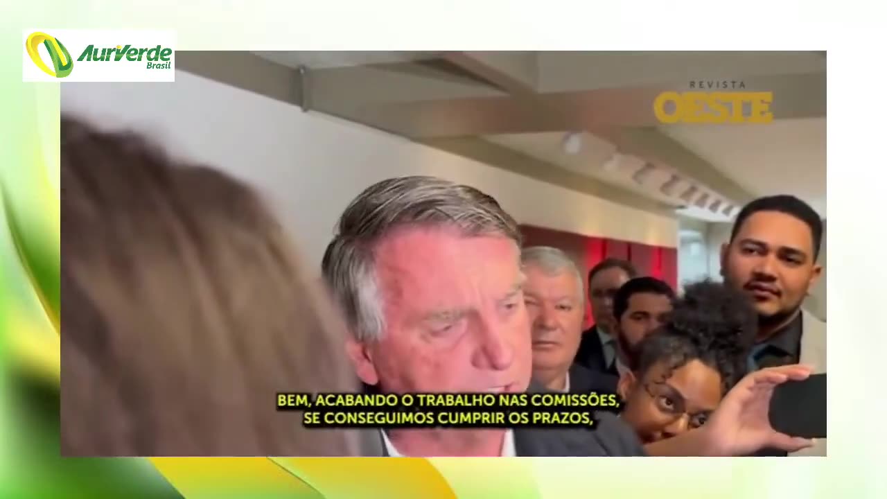 Bolsonaro fala sobre 2026, PL da anistia de presos do 8/1 e sucessão de Lira e Pacheco