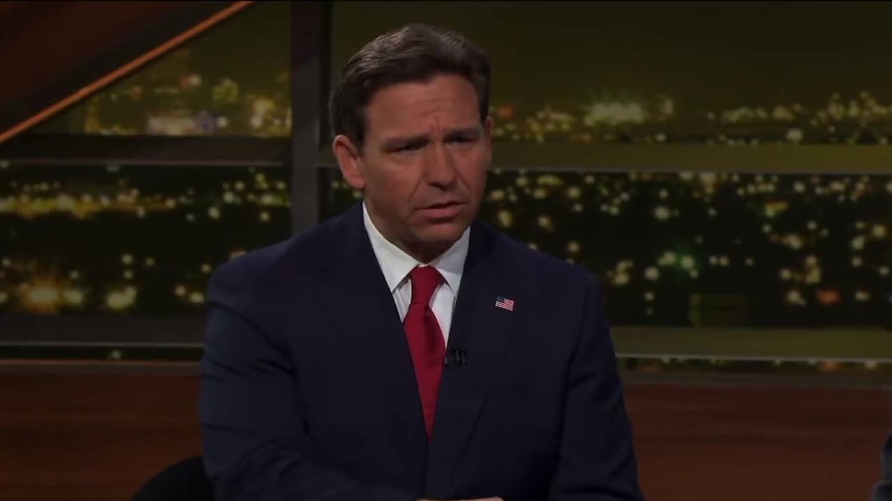 Desantis Pandering to Bill Maher