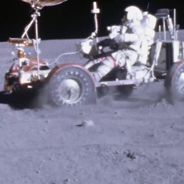 In 1971 NASA put a car on the moon