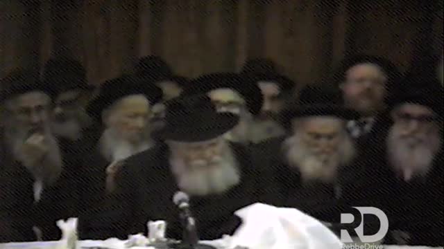 8. Complete farbrangen, Vov Tishrei 5743 = ו' תשרי תשמ"ג