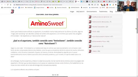 19nov2022 El Aspartamo Ahora es Aminosweet, ¡Cuidado! · RemediosNaturales.es || RESISTANCE ...-