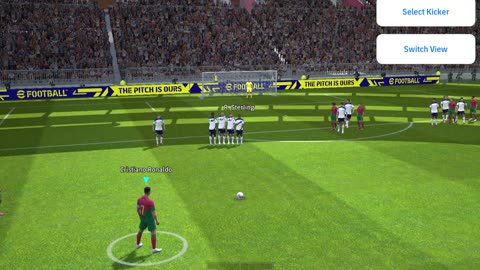 Cristiano Ronaldo Efootball Freekick Practice