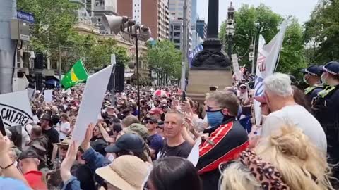 Melbourne Australia: They are back on the streets and they are serious.