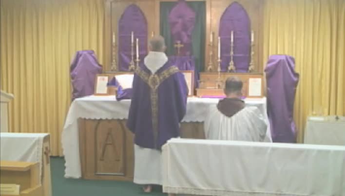Wednesday in Holy Week - Holy Mass 4.12.17