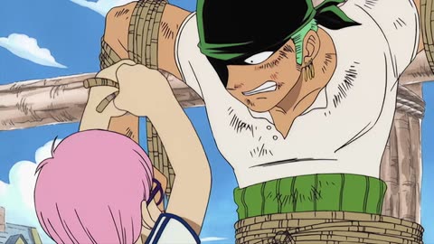 Pirate King Episode 2 - Meet the Great Swordsman! Pirate Hunter Roronoa Zoro!