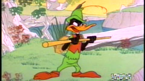 1958-donald duck & porky pig - robin hood daffy (banned cartoon)