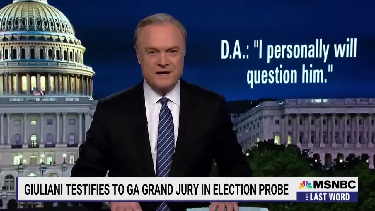 Lawrence: Giuliani's GA Grand Jury Appearance Should Terrify Trump