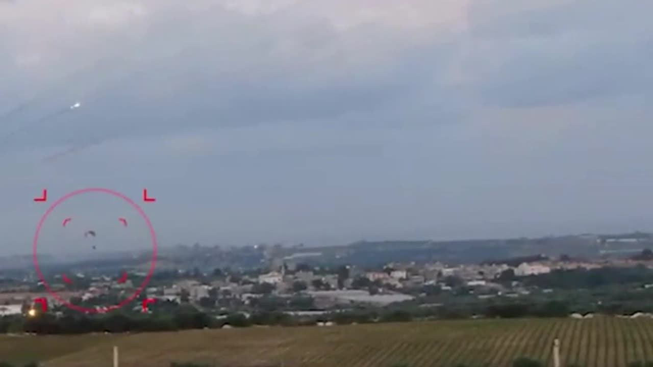 Hamas posted a video documenting how they broke through the border defenses.