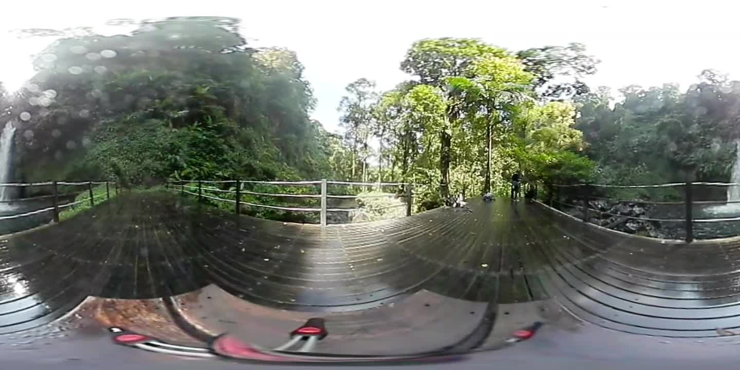 Curug Sawer Kadudampit Sukabumi 360 panorama