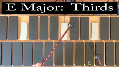 E Major: Thirds