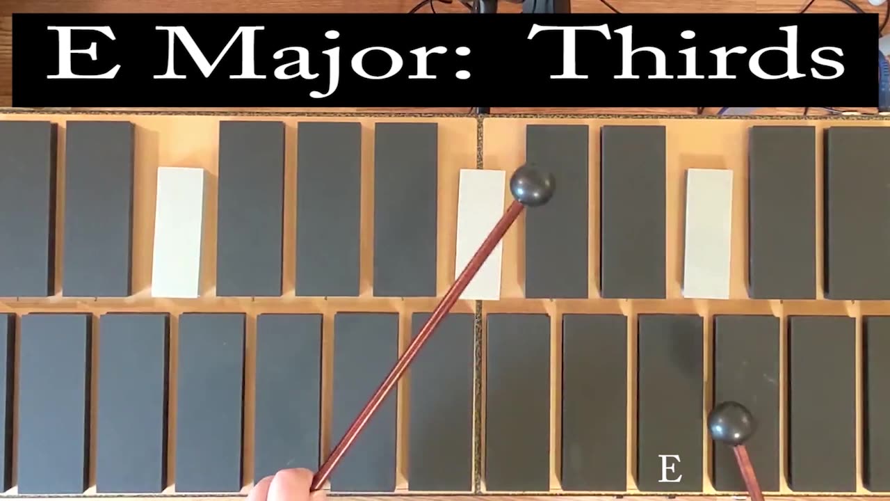 E Major: Thirds