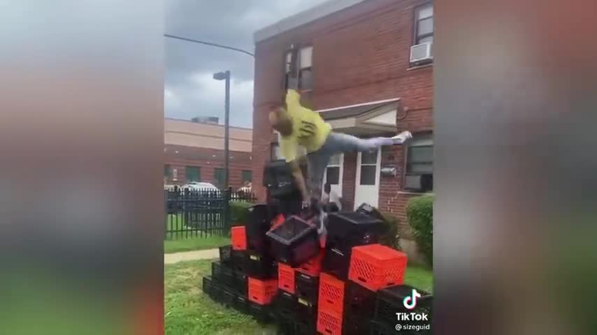 The crate challenge compilation😂🔥🔥🔥