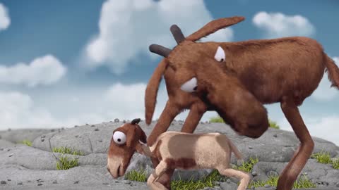 Goat with child funny short video 🤣🤣🤣