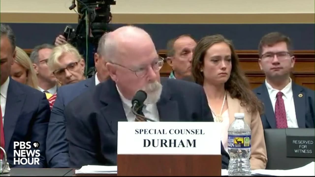 Special Counsel Durham testifies on FBI investigation on Trump campaign in House hearing