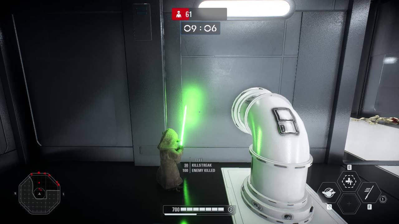 SWBF2 2017: Arcade Onslaught Yoda Kamino Gameplay