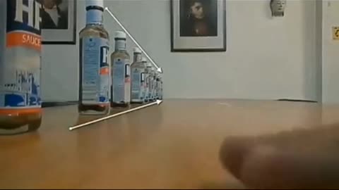 Laws of perspective related to the sun setting