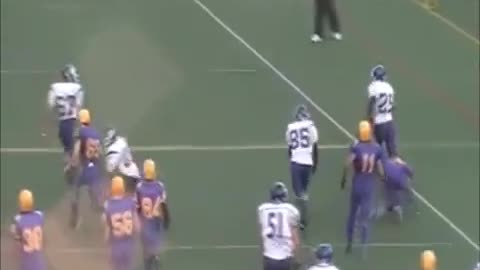 Dallas Towle back to back Punt Returns vs Handsworth Royals 2010