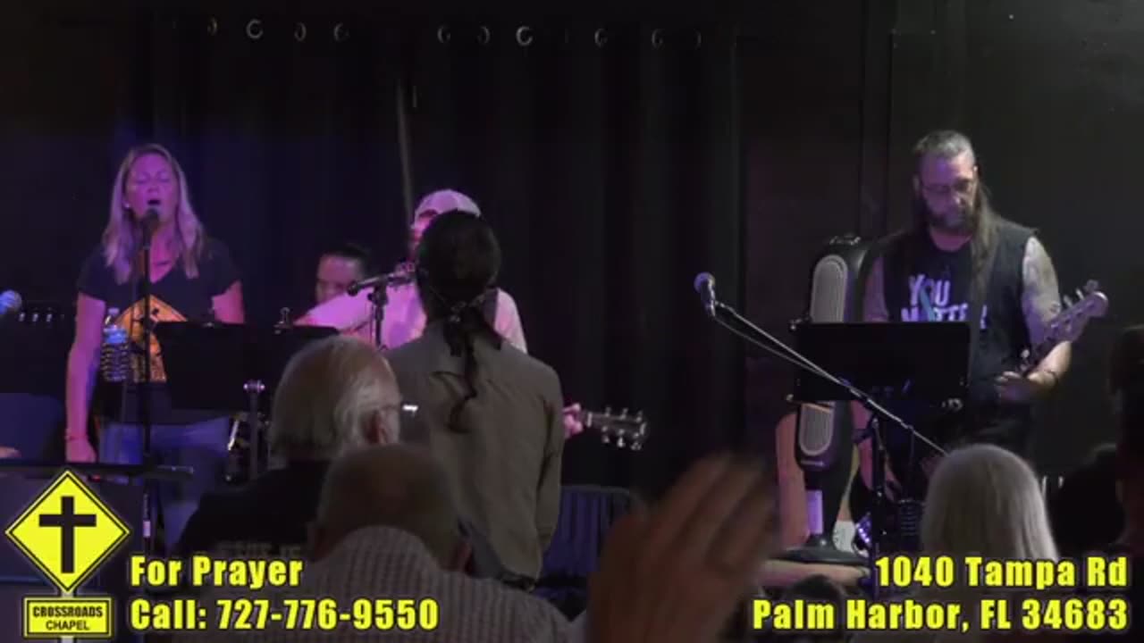 Praise & Worship Music at Crossroads Chapel Palm Harbor on Sunday 6/16/2024