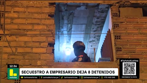 Delincuente intentó explotar granada frente a policías: Así fue el rescate de empresario raptado