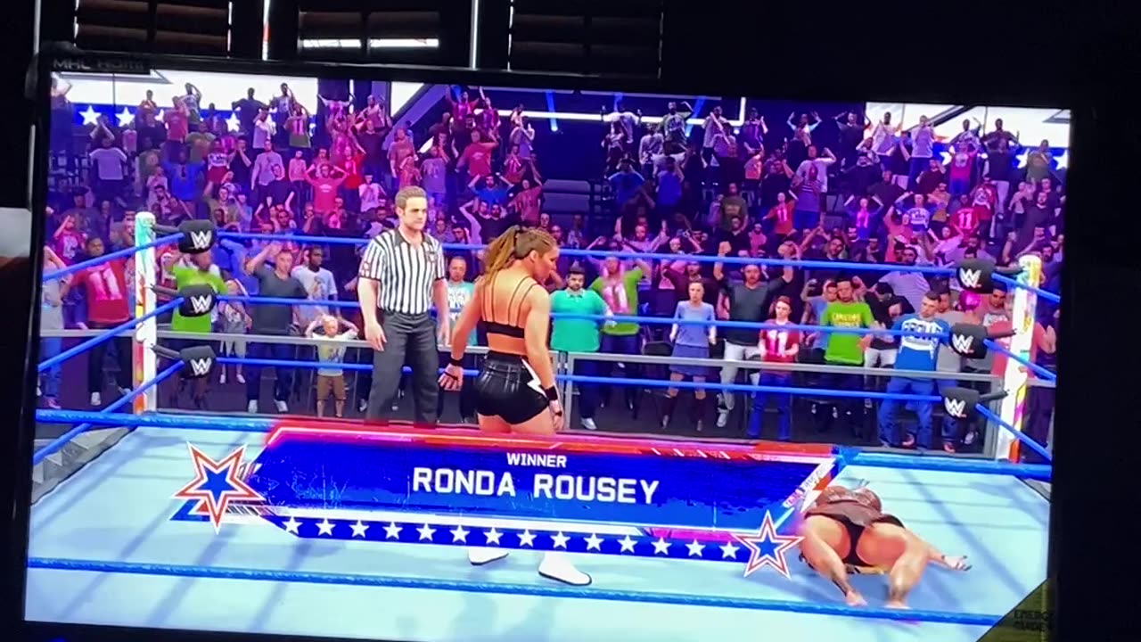 Ronda Rousy Win Over Valhalla