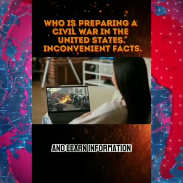 you will discover who is behind preparing the public for a civil war in the USA.
