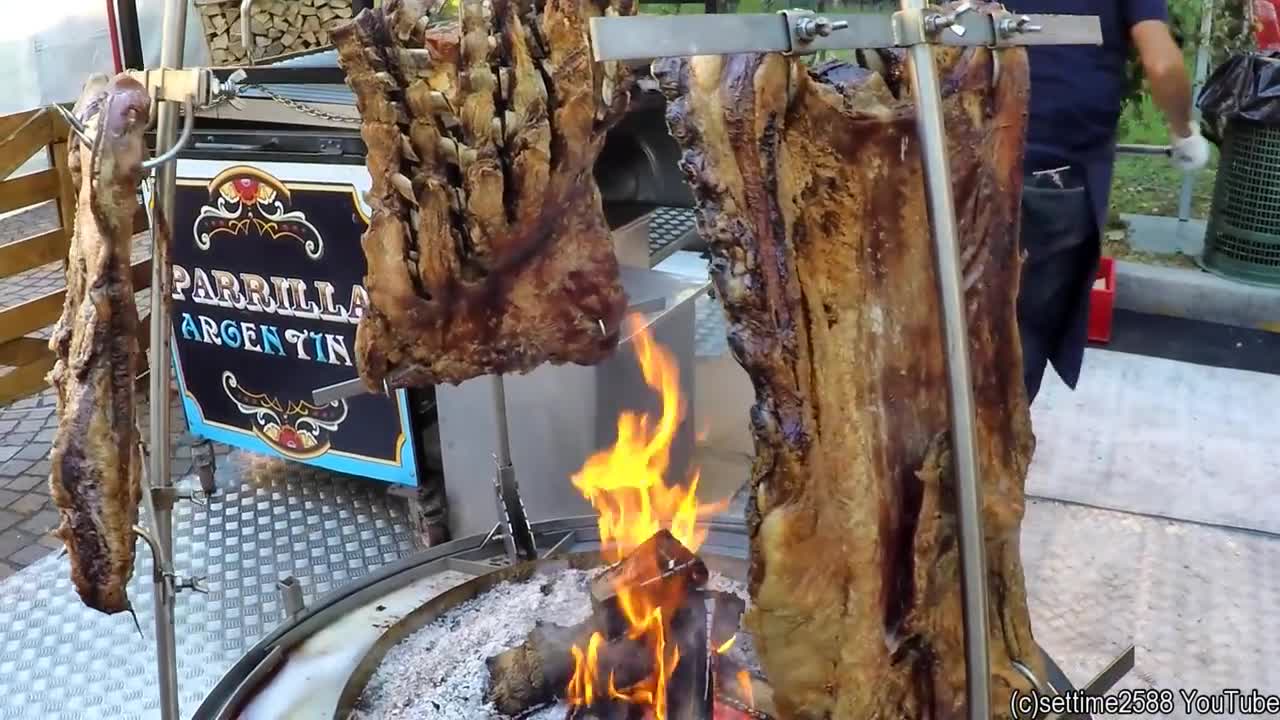 Parrillada and Asado. Argentina Street Food