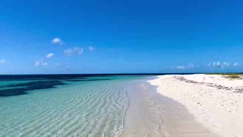 Washing away on French Cay