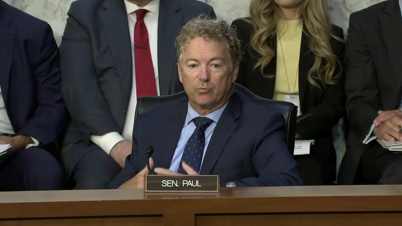 Dr. Rand Paul Senate HSGAC PSI Hearing Remarks - July 11, 2023