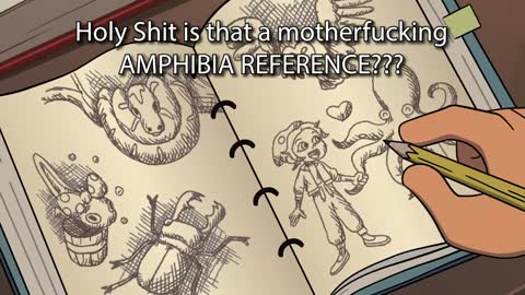 A Wild Amphibia Reference Appears In The Owl House