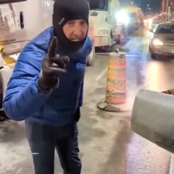 WATCH: Man in Ottawa melts down over the honking from the freedom convoy.