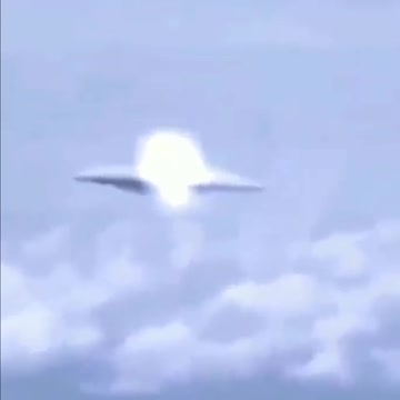 UFO alongside a fighter jet high up in the sky?!?!?!